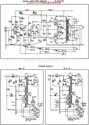 Radford STA15维修电路原理图.pdf