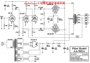 Pilot AA902A维修电路原理图.pdf