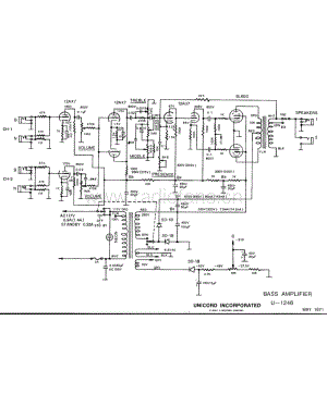 Univox U-1246维修电路原理图.pdf