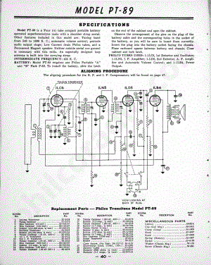 philco Model 41-KR维修电路原理图.pdf