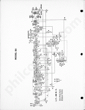 philco Model 201 电路原理图.pdf
