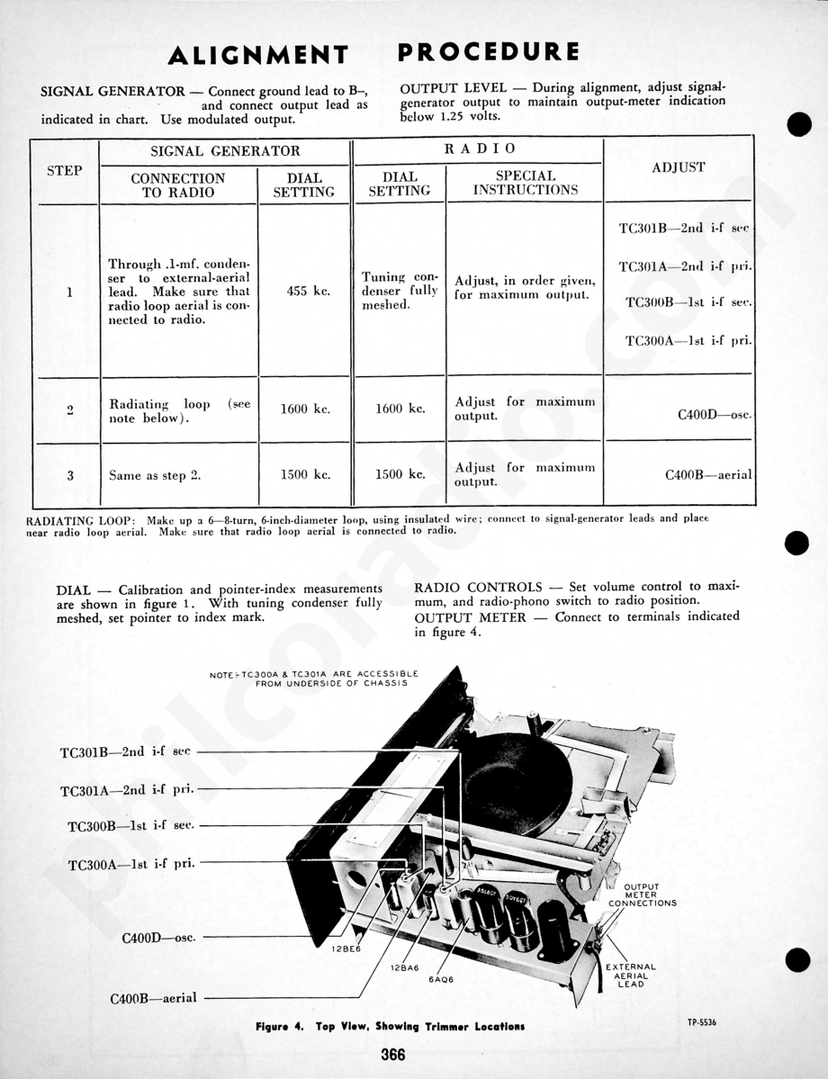 Philco Radio-Phonograph Models 49-1603 and 49-1605维修电路原理图.pdf_第3页