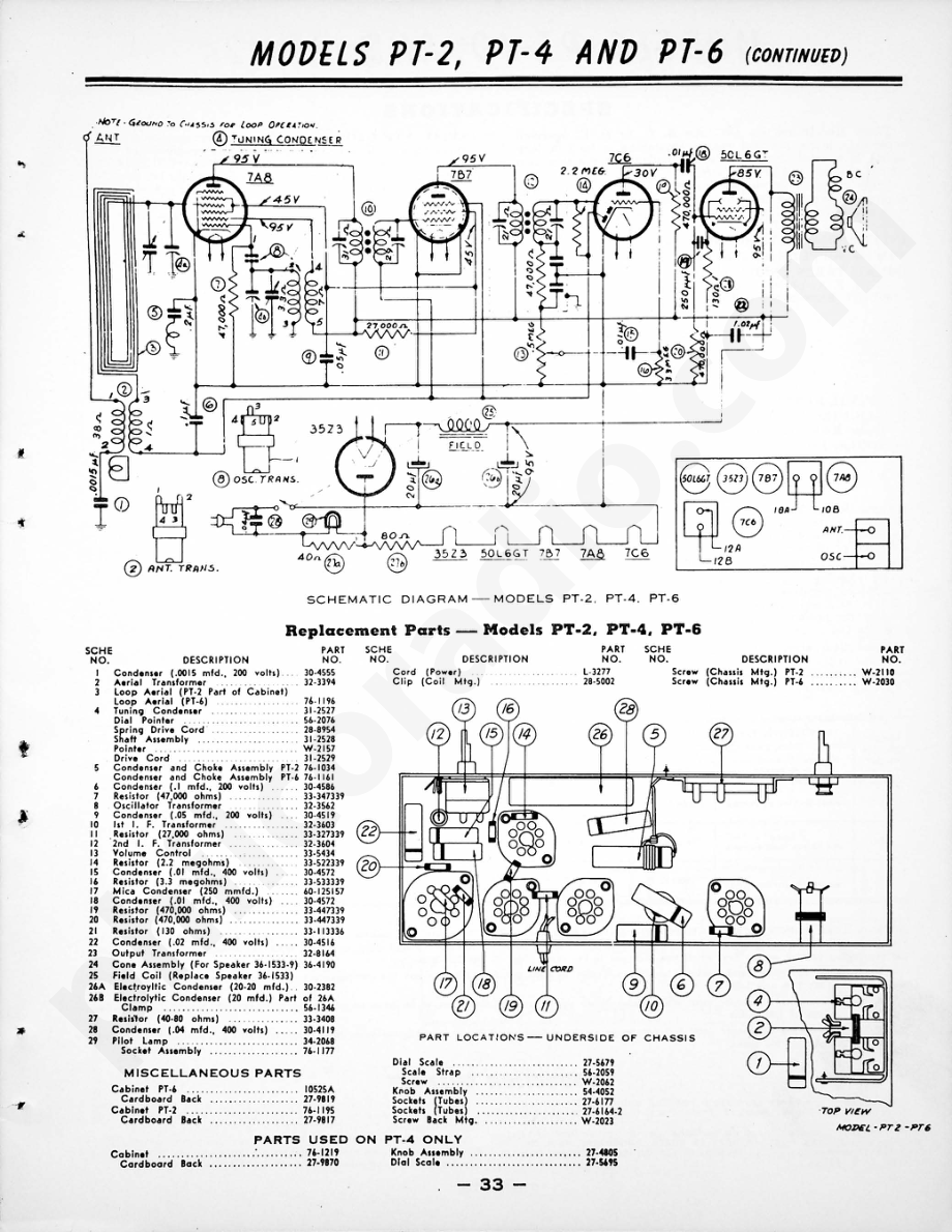 philco Model 41-RP-5维修电路原理图.pdf_第2页