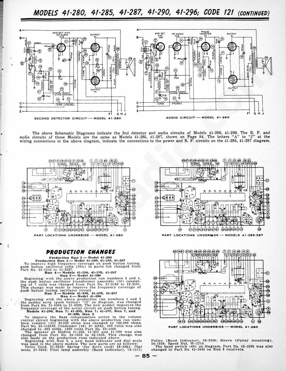 philco Radio-Phonograph Models 41-603, 41-604, 41-605, 41-607维修电路原理图.pdf_第3页