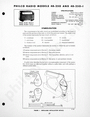 Philco Radio Models 48-472 and 48-472-I维修电路原理图.pdf