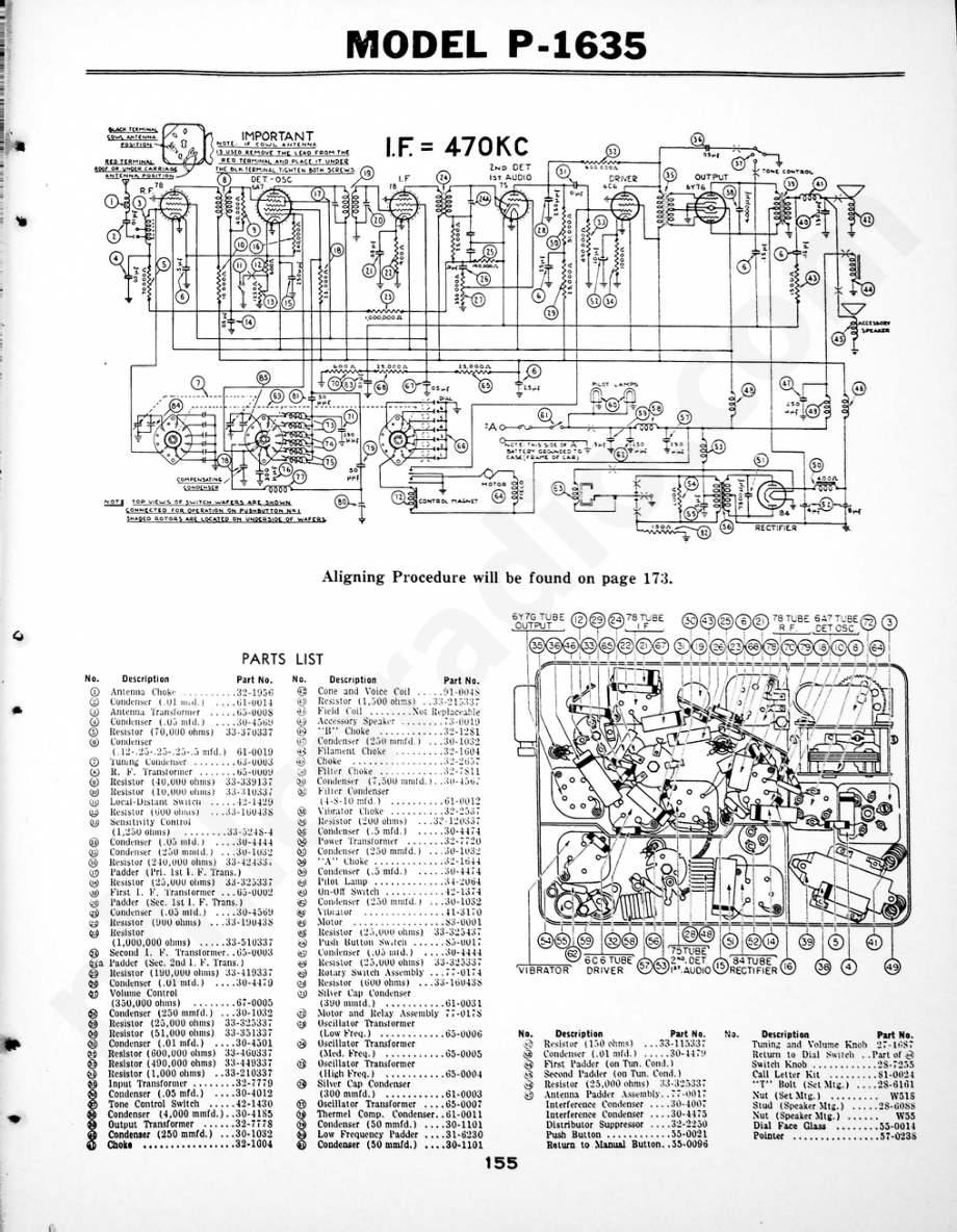 philco Model PT-67 维修电路原理图.pdf_第1页