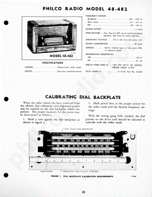 Philco-Tropic Radio Model 48-822维修电路原理图.pdf