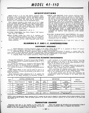 philco Model 41-246, Code 121维修电路原理图.pdf