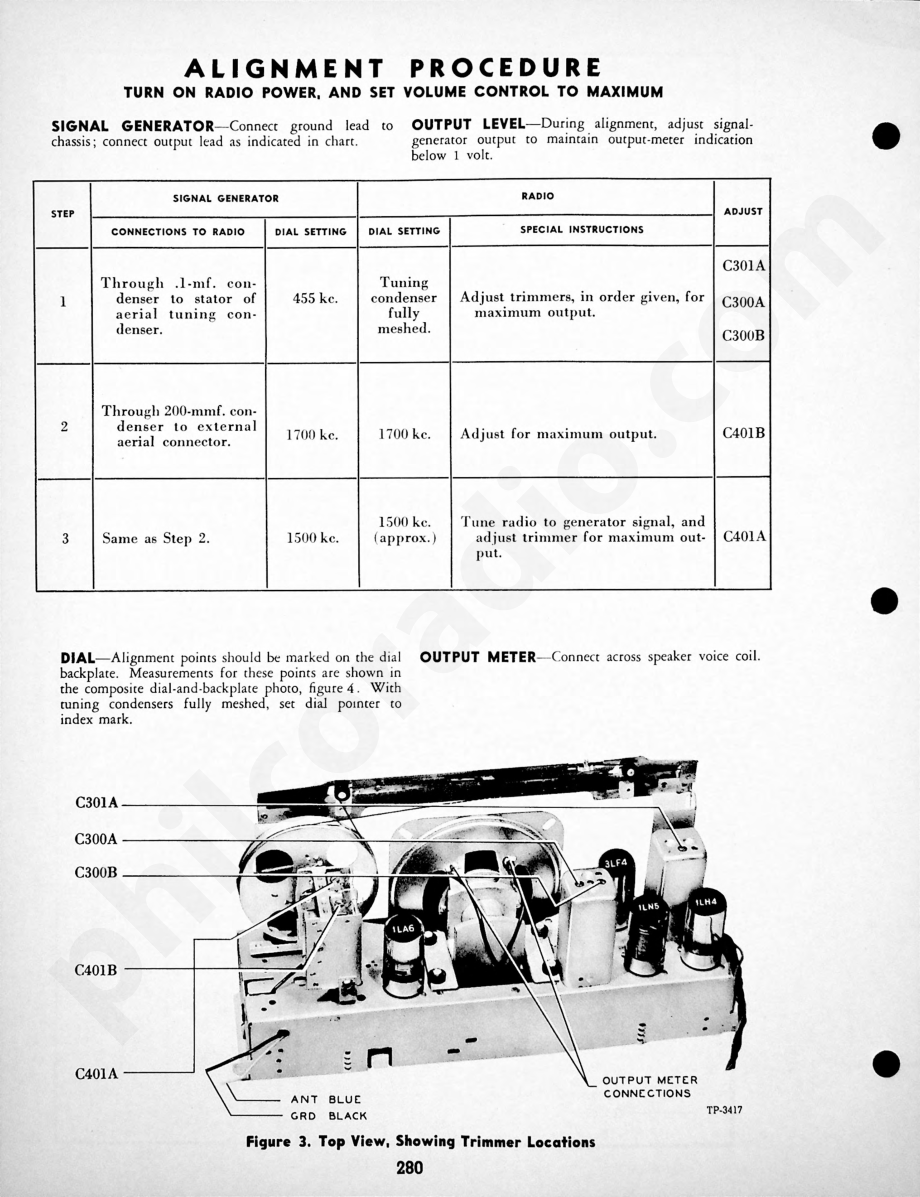 Philco Radio Model 49-505维修电路原理图.pdf_第3页