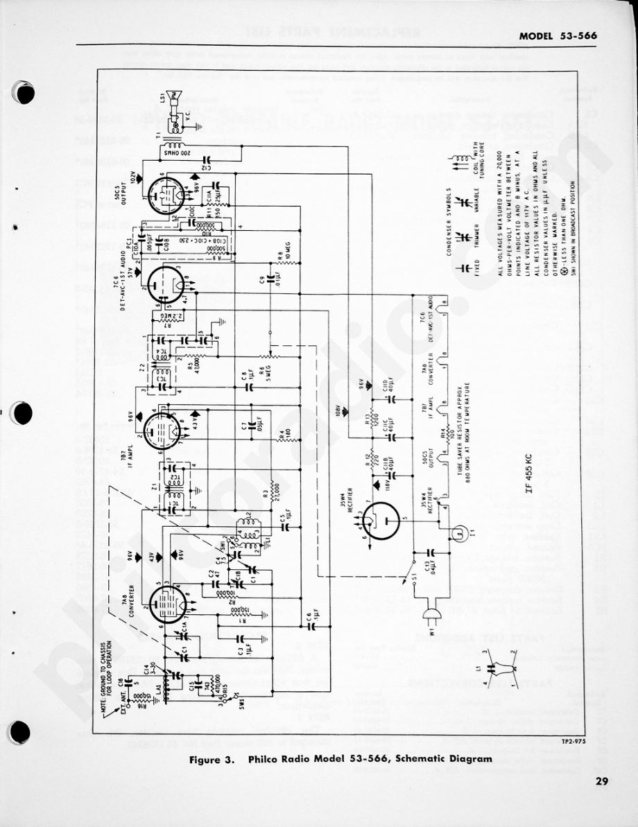 Philco Radio Model 53-566维修电路原理图.pdf_第3页