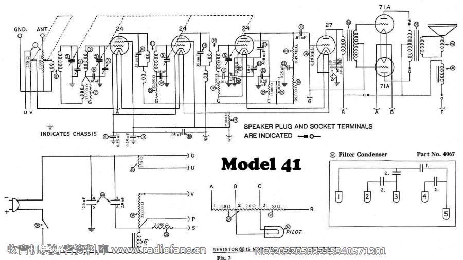 philco Model 41 电路原理图.jpg