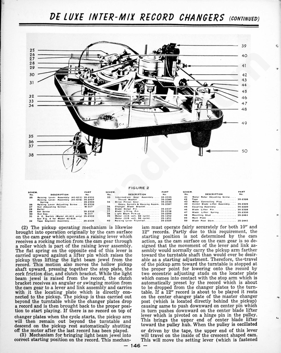 philco Model 41-788, Codes 121 and 122维修电路原理图.pdf_第2页