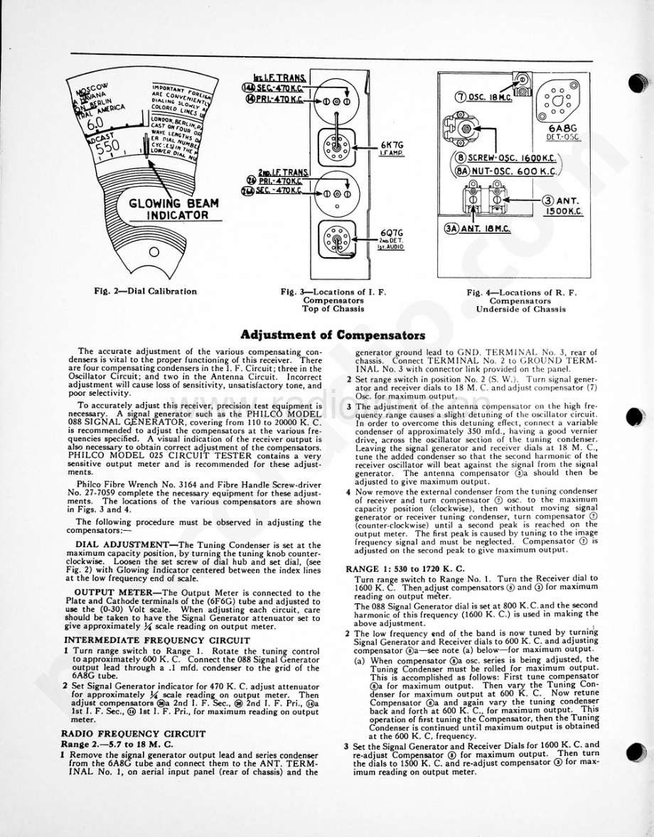 philco Model 37-61 维修电路原理图.pdf_第2页