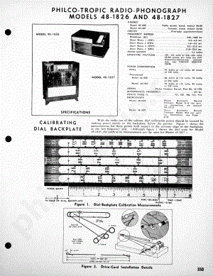 Philco Radio Models 48-500 and 49-500-I维修电路原理图.pdf