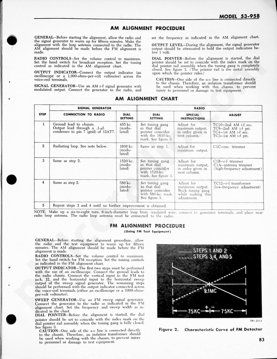 Philco Radio Model 53-958维修电路原理图.pdf_第2页