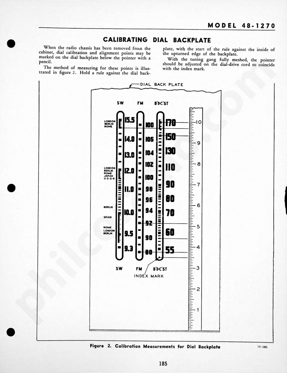 Philco Radio-Phonograph Model 48-1290维修电路原理图.pdf_第2页