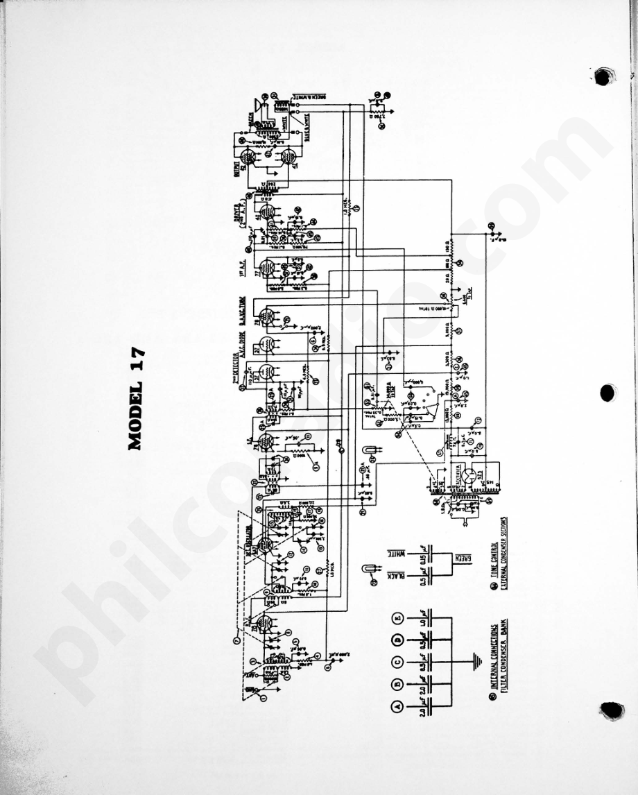 philco Model 17 维修电路原理图.pdf_第1页