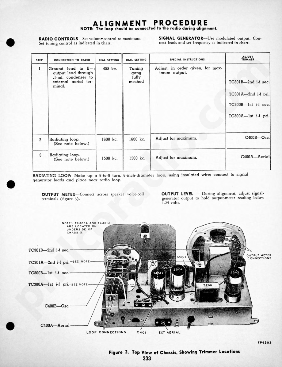 Philco Radio Model 49-1100维修电路原理图.pdf_第3页