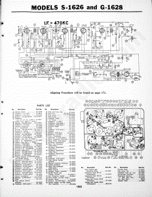 philco Model PT-63 维修电路原理图.pdf
