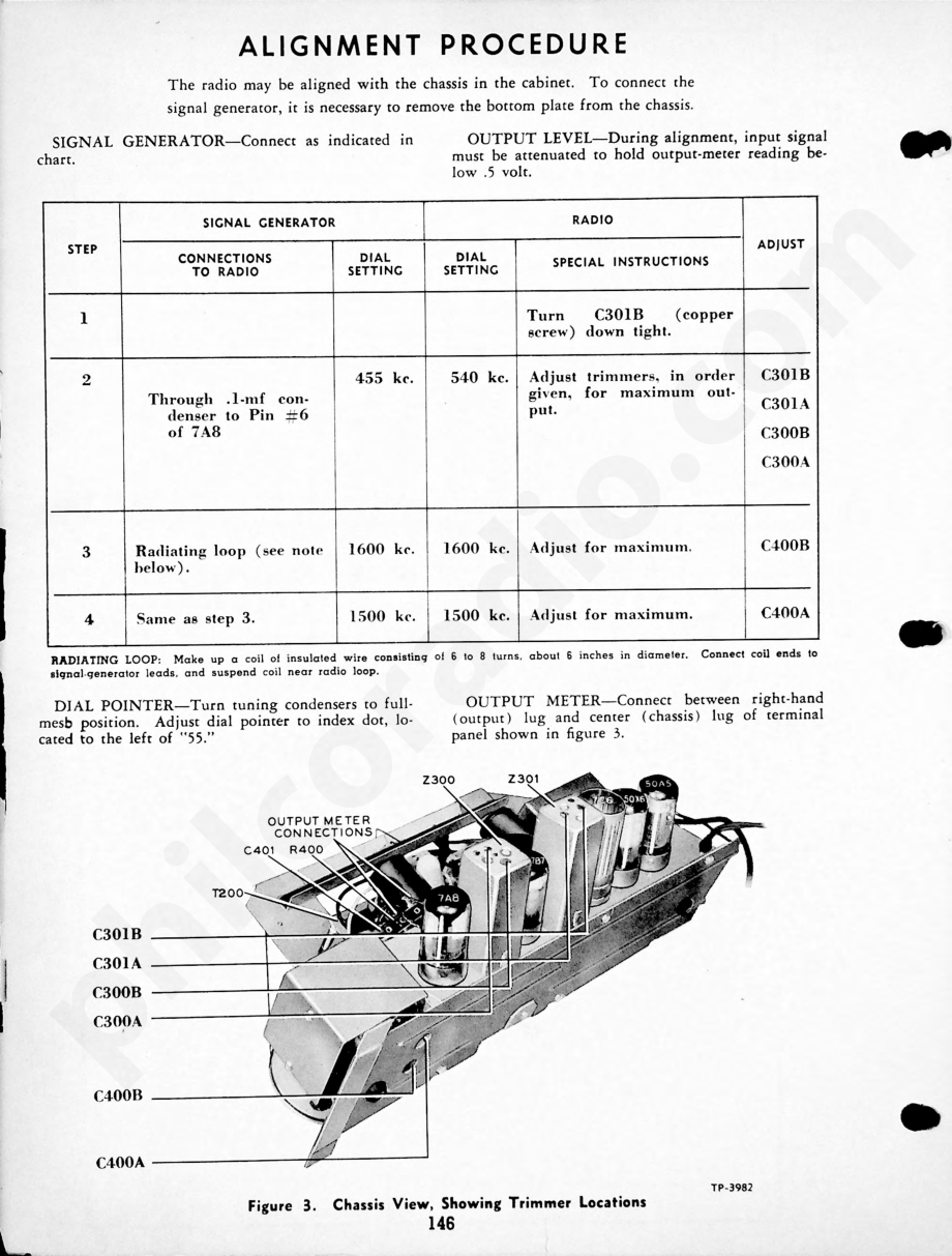 Philco Radio-Phonograph Model 48-1266维修电路原理图.pdf_第3页