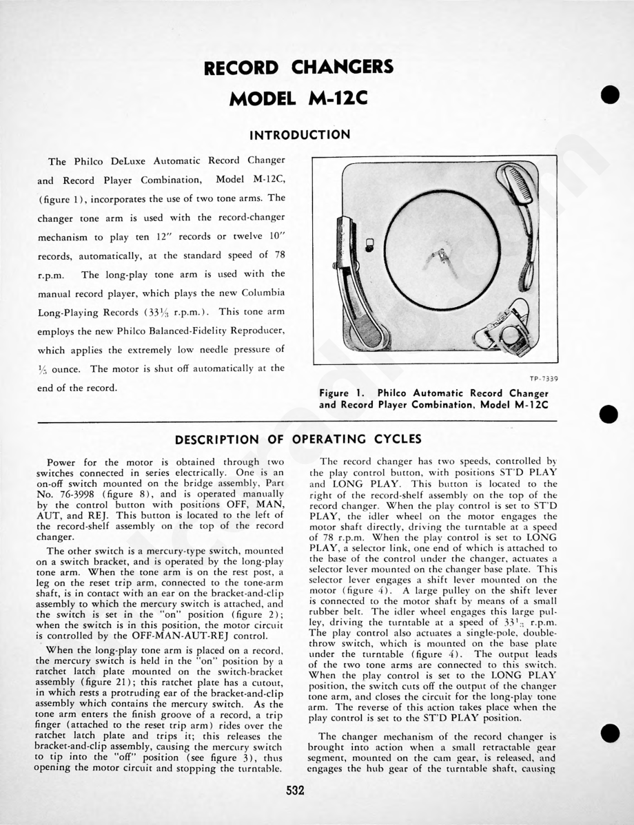 Philco Radio Model 48-461维修电路原理图.pdf_第1页