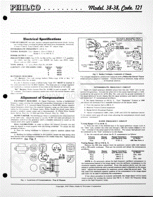 philco Model 38-38 (121) 维修电路原理图.pdf