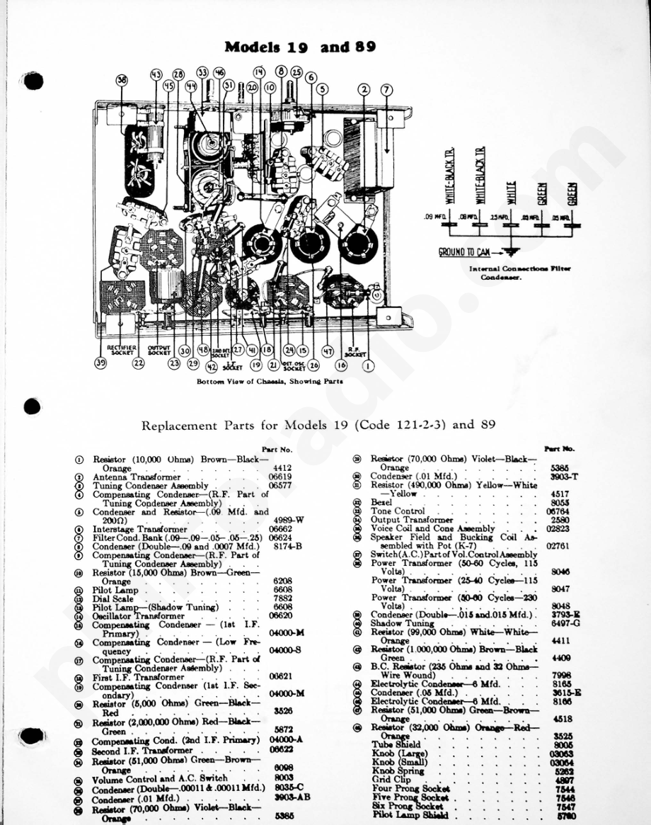 philco Models 19 and 89 电路原理图.pdf_第2页