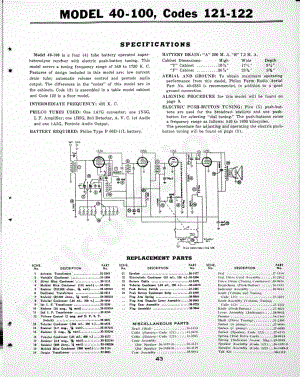 philco Model S-1722 维修电路原理图.pdf