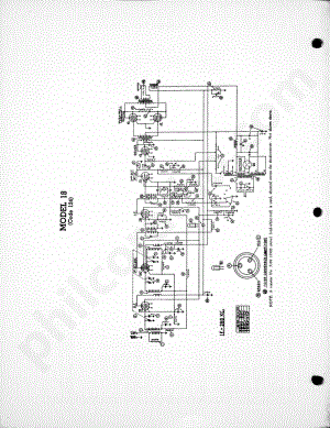 philco Model 18 (124) 维修电路原理图.pdf
