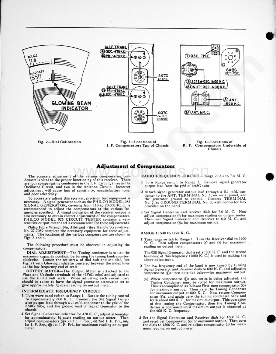 philco Model 37-60 维修电路原理图.pdf_第2页