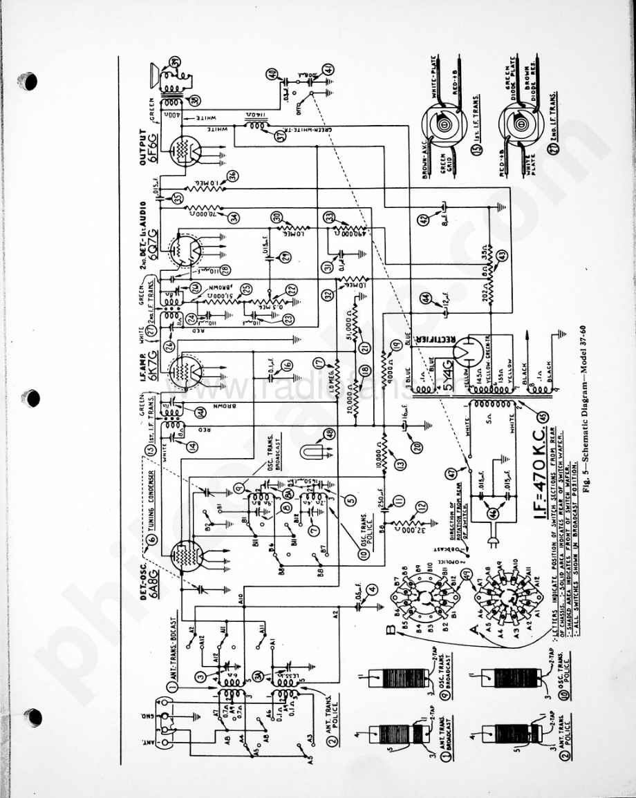 philco Model 37-60 维修电路原理图.pdf_第3页