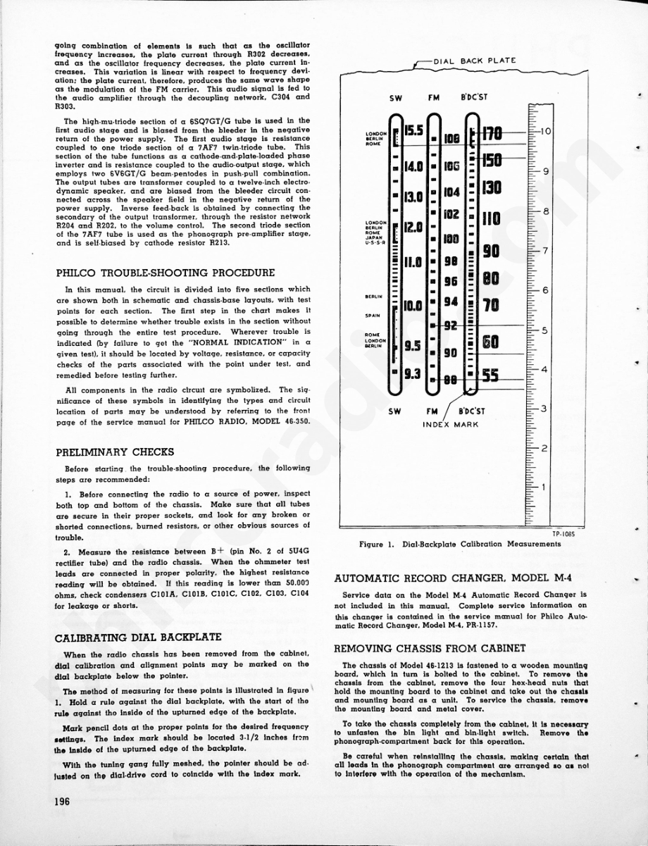 philco Model 46-1213维修电路原理图.pdf_第2页