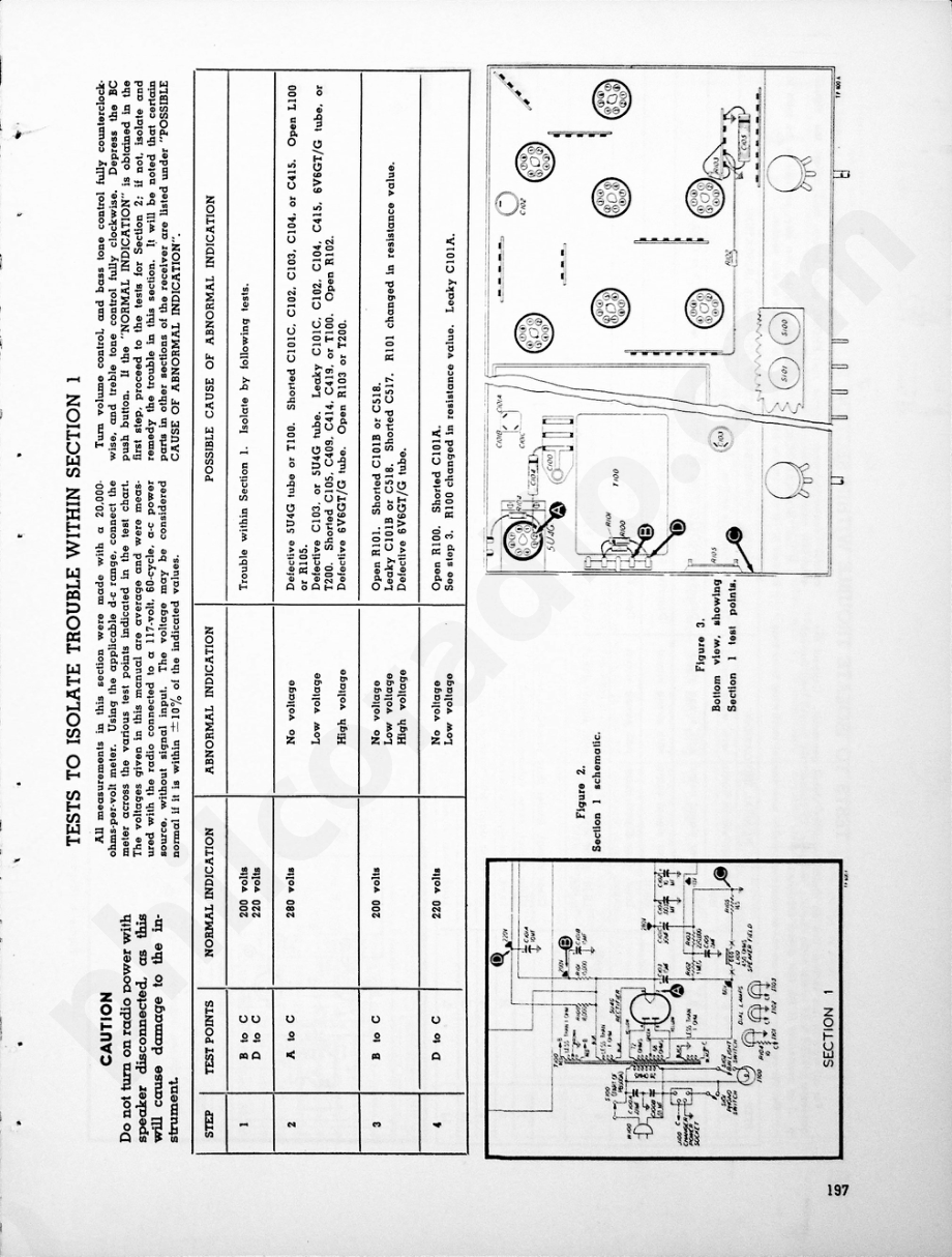 philco Model 46-1213维修电路原理图.pdf_第3页