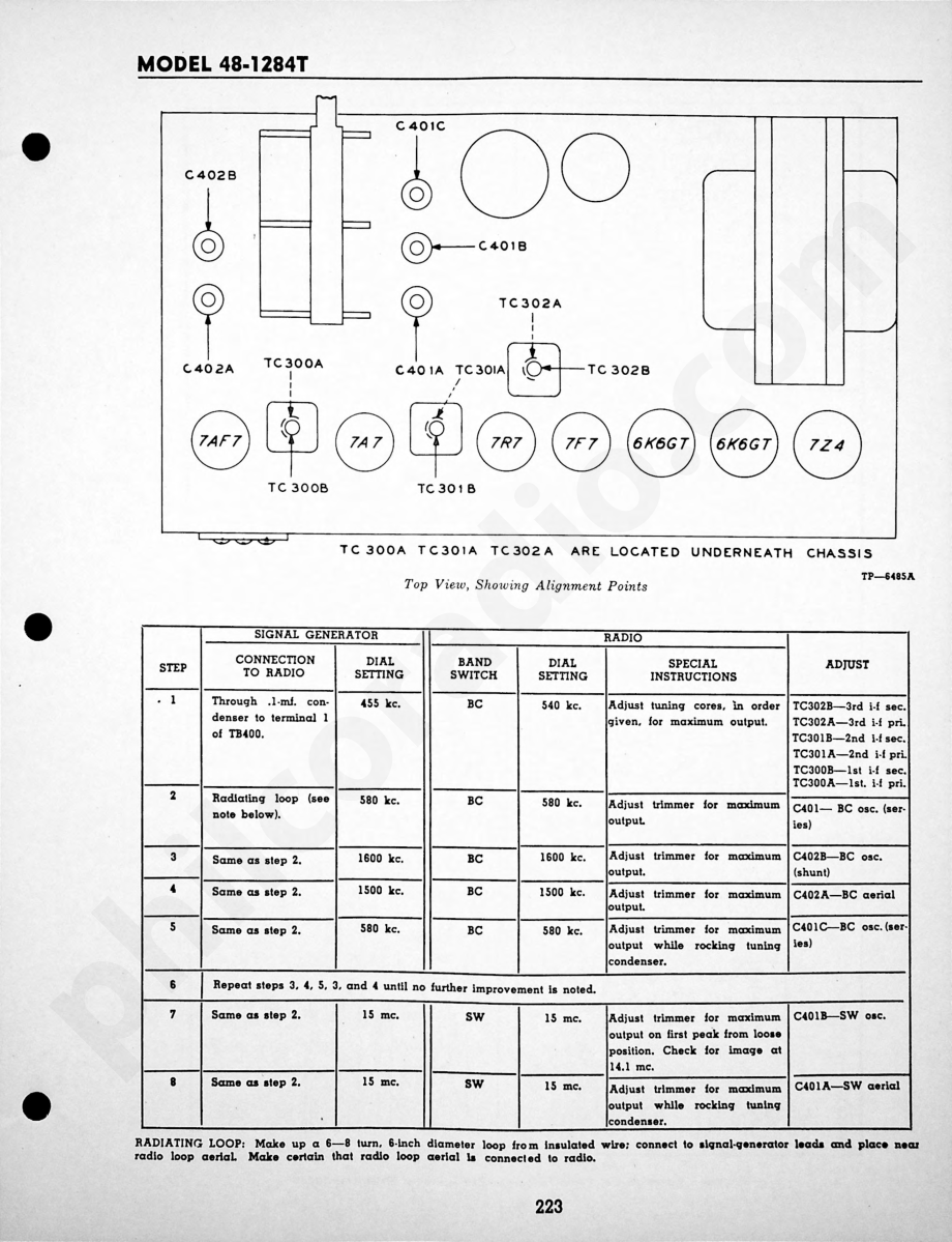 Philco-Tropic Radio Model 48-2810维修电路原理图.pdf_第2页