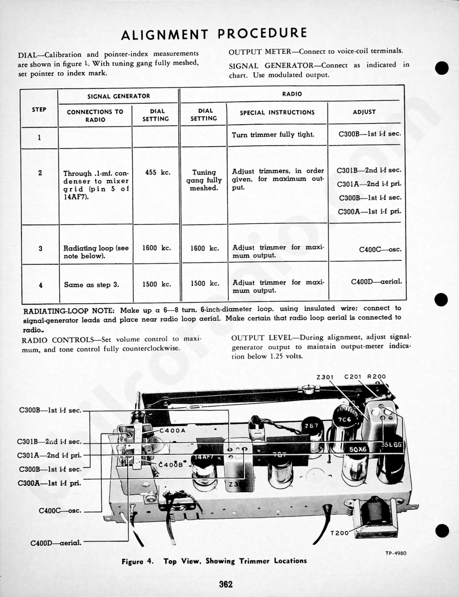 Philco Radio-Phonograph Models 49-1602 and 49-1604维修电路原理图.pdf_第3页