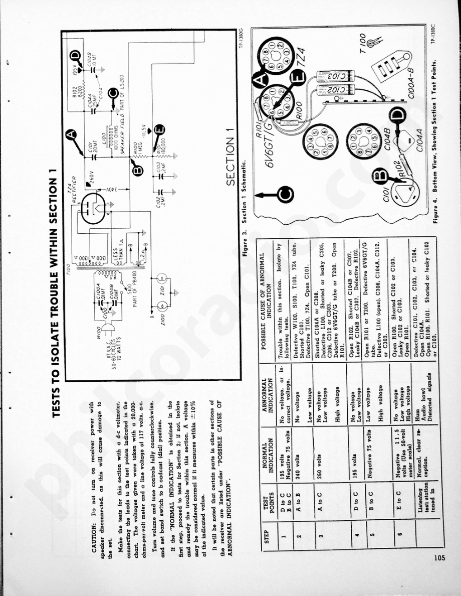 philco Model 46-480维修电路原理图.pdf_第3页