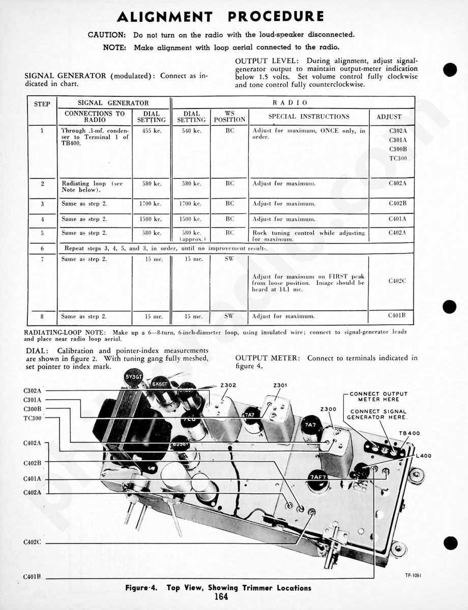 Philco Radio-Phonograph Model 48-1284维修电路原理图.pdf_第3页