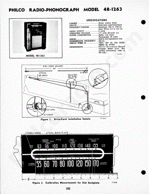 Philco Radio-Phonograph Model 48-1284维修电路原理图.pdf