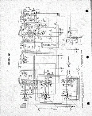 philco Model 645 电路原理图.pdf