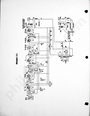 philco Model 71 电路原理图.pdf