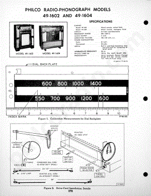 Philco Radio-Phonograph Model 49-1615维修电路原理图.pdf