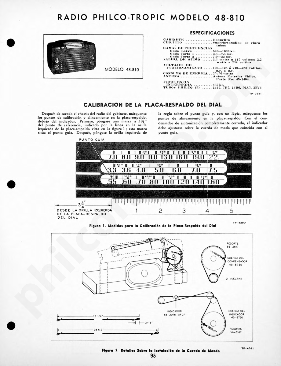 Philco-Tropic Radio Model 48-870维修电路原理图.pdf_第1页