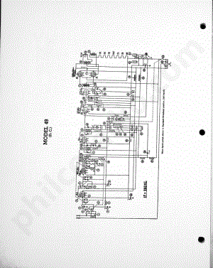 philco Model 49 (D.C 电路原理图.pdf