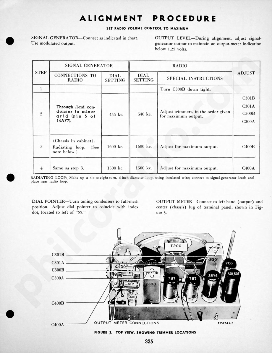 Philco Radio Model 49-906 Code 122维修电路原理图.pdf_第3页