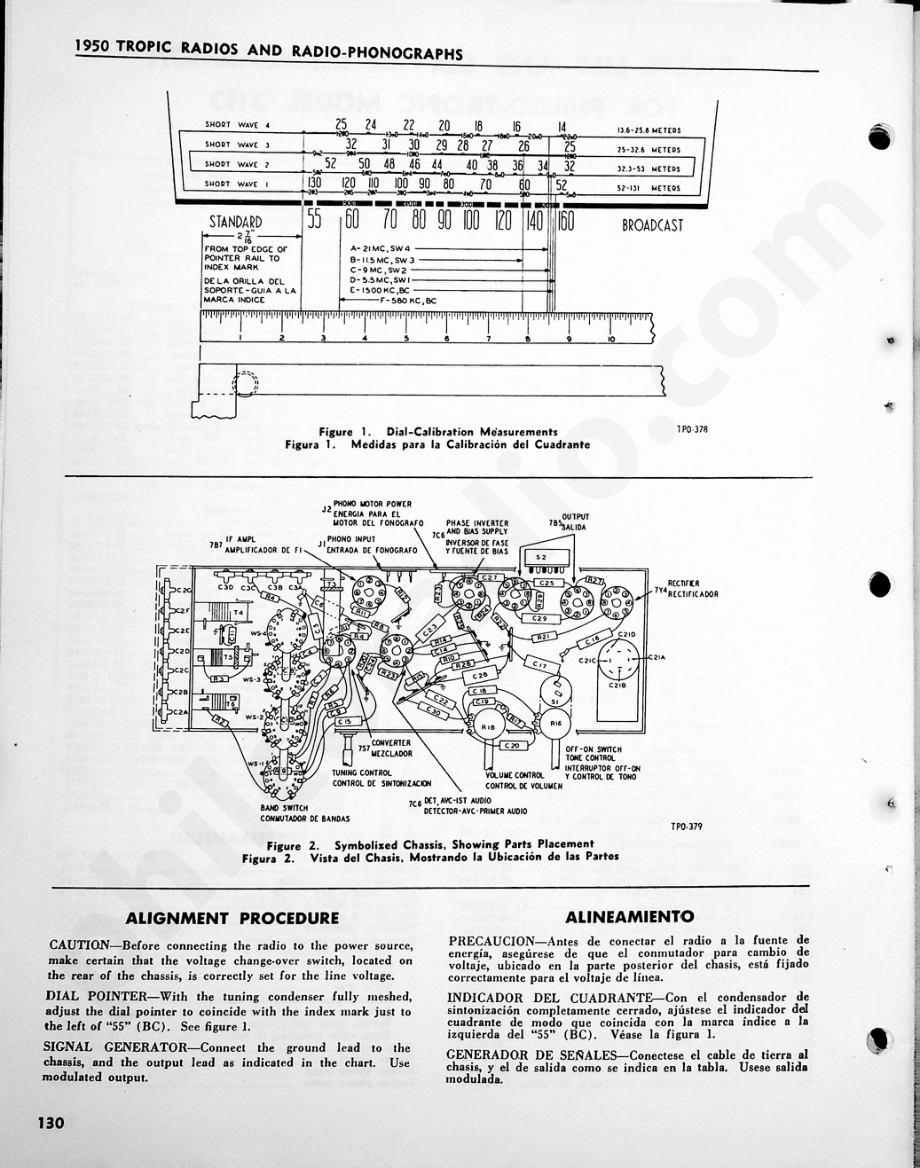 Philco-Tropic Radio Model 3113维修电路原理图.pdf_第2页
