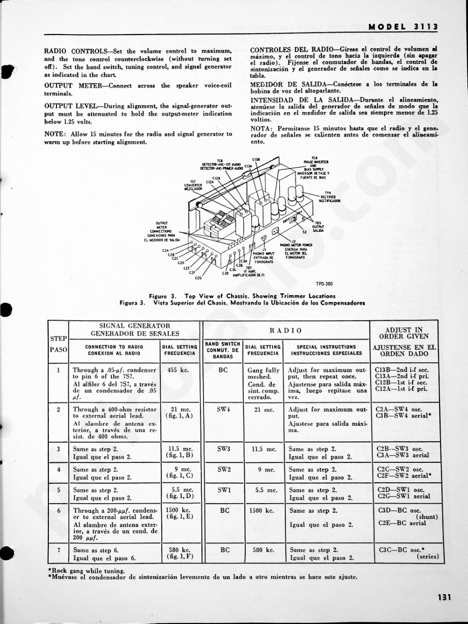 Philco-Tropic Radio Model 3113维修电路原理图.pdf_第3页