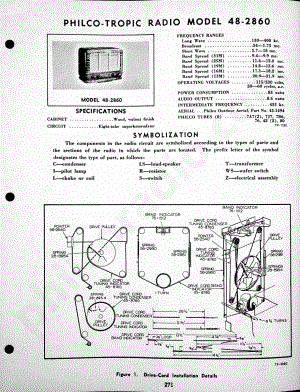 Philco Radio Models 49-504 and 49-504-I维修电路原理图.pdf