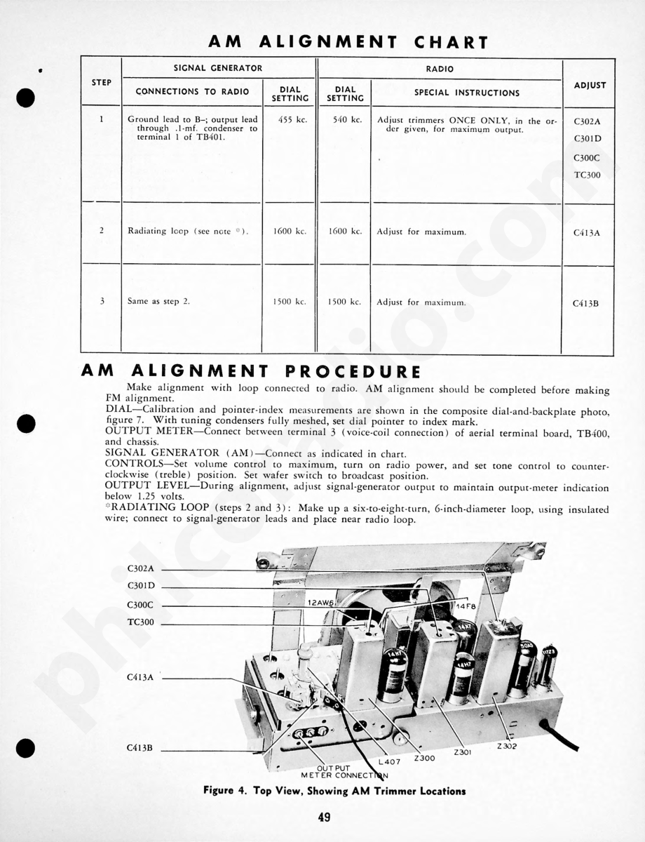 Philco-Tropic Radio Model 48-808维修电路原理图.pdf_第3页