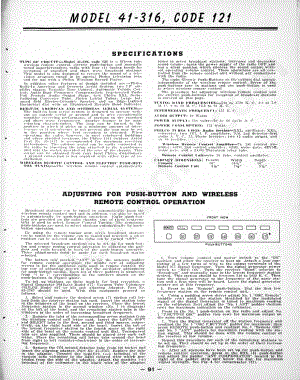 philco Model 41-608 and 41-609, Code 122维修电路原理图.pdf