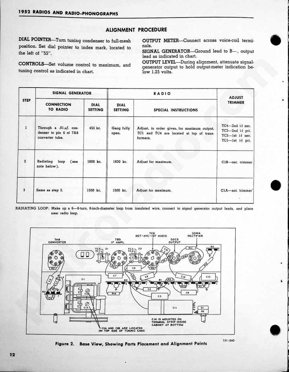 Philco Radio Model 52-548维修电路原理图.pdf_第2页